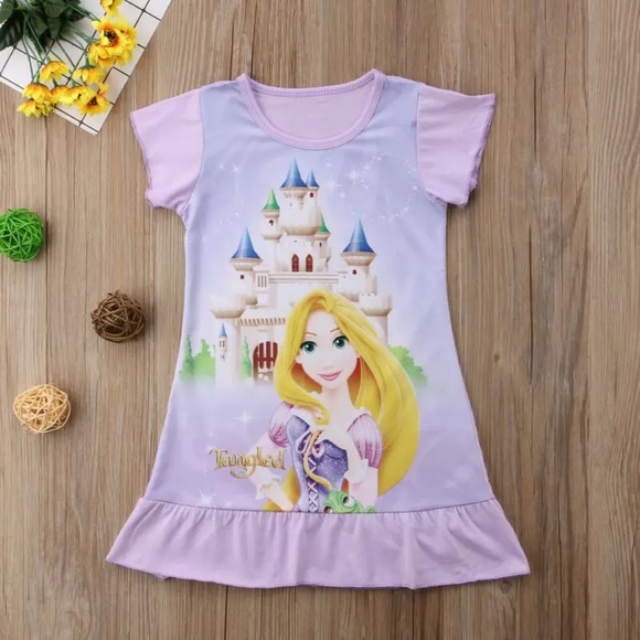 Princess Belle Ariel Rapunzel nightgowns - Picture 6 of 10